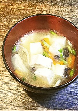 キクラゲの味噌汁-レシピのメイン写真