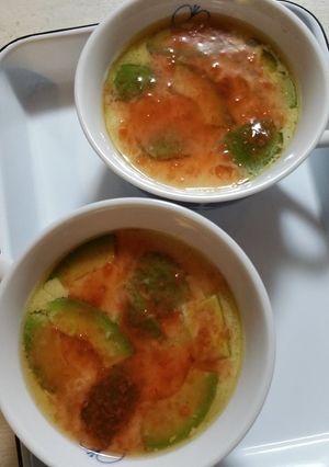 アボカドの梅あん♥茶碗蒸し♥-レシピのメイン写真