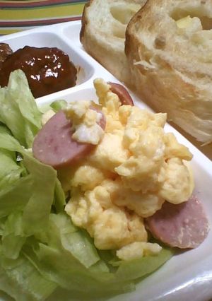 ふわふわ♥スクランブルエッグ-レシピのメイン写真