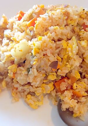 惑わせレシピ♪時短！野菜スープ→ピラフ-レシピのメイン写真