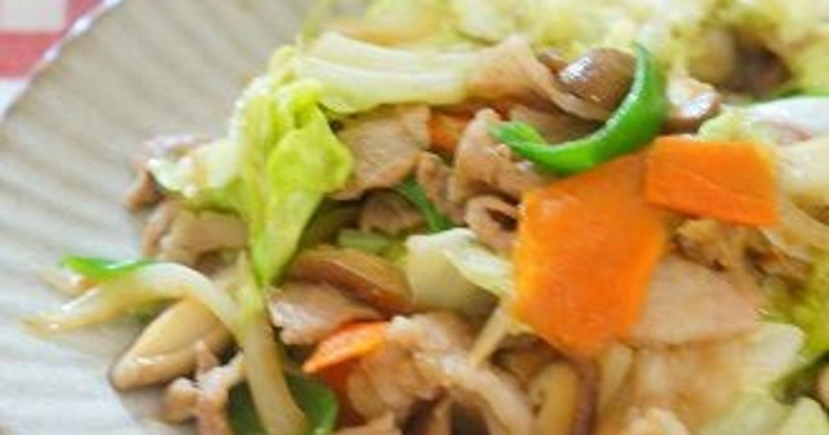 肉野菜炒め by BRASSERIE 【クックパッド】 簡単おいしいみんなの