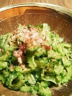 ゴーヤのごま酢和え-レシピのメイン写真