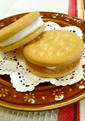 クリームチーズビスケットアイス-レシピのメイン写真