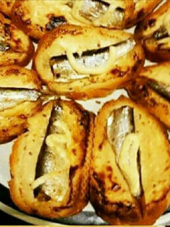 オイルサーディンチーズ焼き-レシピのメイン写真