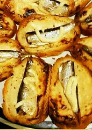 オイルサーディンチーズ焼き-レシピのメイン写真