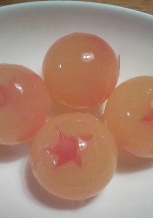 ドラゴンボール寒天-レシピのメイン写真
