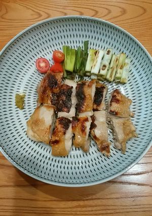 サッパリぴりり鶏ももの簡単グリル焼き☆-レシピのメイン写真