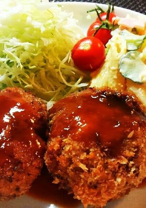 手軽に作れる「メンチカツ」-レシピのメイン写真