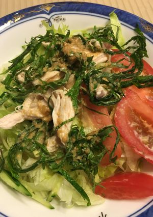 サラダそうめん-レシピのメイン写真