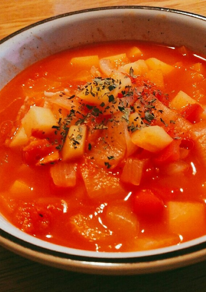 ミネストローネ【トマト缶不使用】-レシピのメイン写真