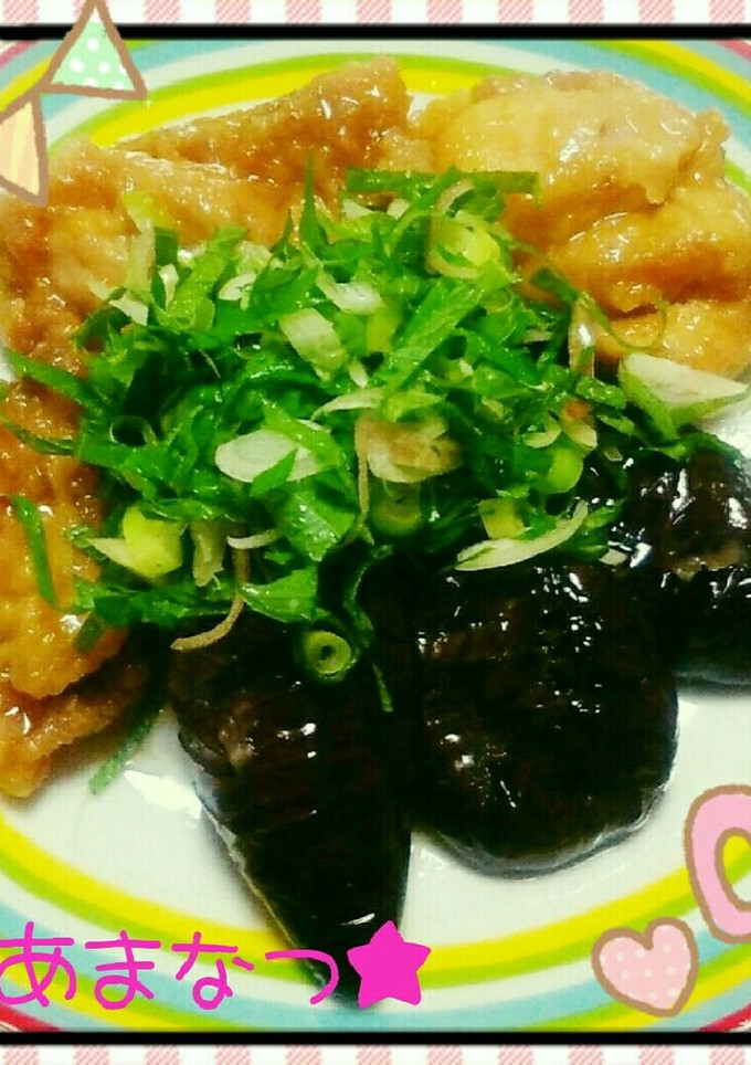 夏にアッサリ！鶏唐揚げとナスの南蛮漬け♪-レシピのメイン写真