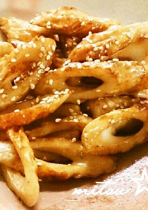ちくわの醤油マヨ炒め♡お弁当やあと一品に-レシピのメイン写真