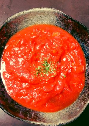 簡単トマトソースの作り方-レシピのメイン写真
