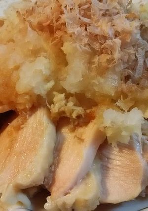 鶏むね肉おかかおろし-レシピのメイン写真