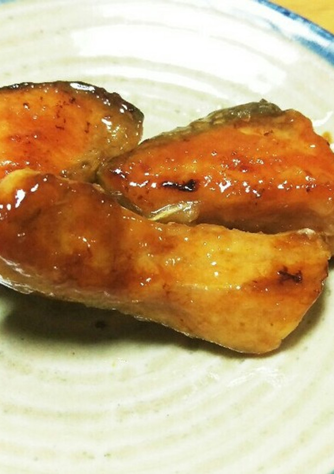 とっても簡単♪お弁当の鮭の照り焼き♪-レシピのメイン写真
