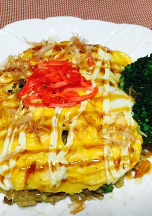 お手軽オムそばめし-レシピのメイン写真