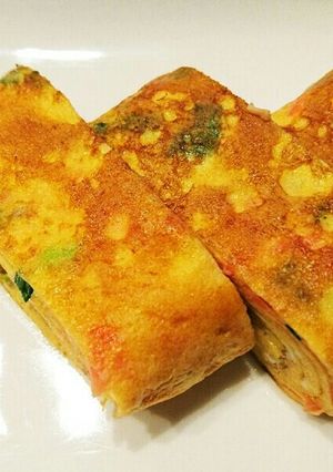 余った紅しょうがで！パパ好みの絶品卵焼き-レシピのメイン写真
