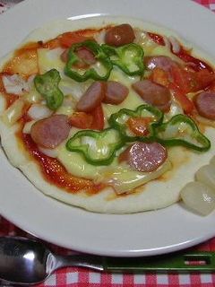 基本のバン生地でビザ-レシピのメイン写真