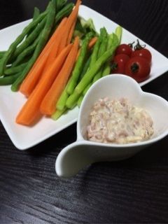野菜ディップ☆ベーコンジンジャー-レシピのメイン写真
