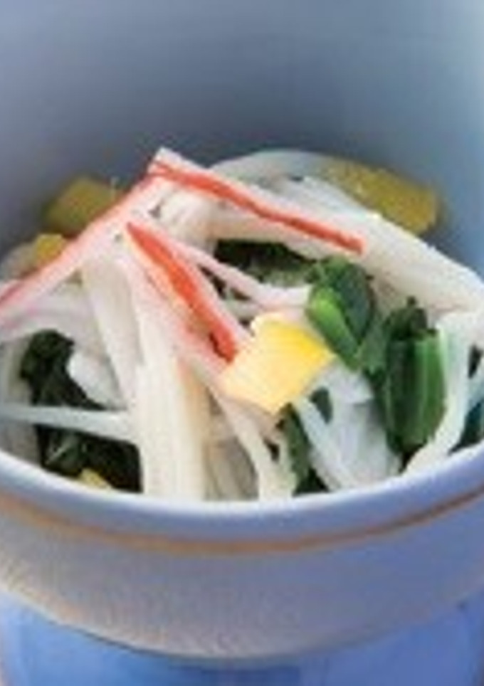 ほうれん草と長芋のお浸し-レシピのメイン写真