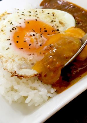 カレーにも♪ワンランク上の減塩目玉焼き-レシピのメイン写真