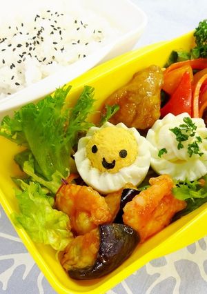【花卵コロン】ゆでたまご花のお弁当-レシピのメイン写真
