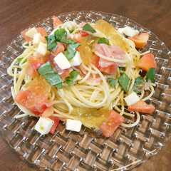 รูปของ 夏にピッタリ♪コンソメジュレの冷静パスタ