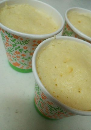 レンジで作るソルティライチの簡単蒸しパン-レシピのメイン写真