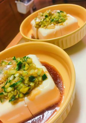 中華風ソース掛け冷奴-レシピのメイン写真