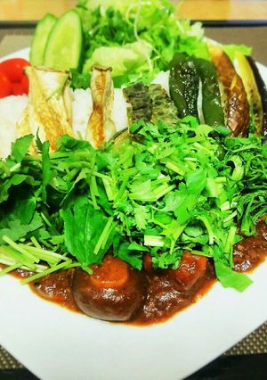 グリル野菜と香草のカレーライス-レシピのメイン写真