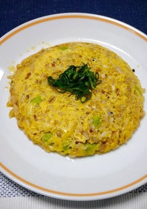 レンジで簡単！焼きたまご掛け炒飯-レシピのメイン写真