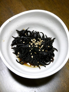 レンジで簡単!中華ひじき煮(痛風対策)-レシピのメイン写真