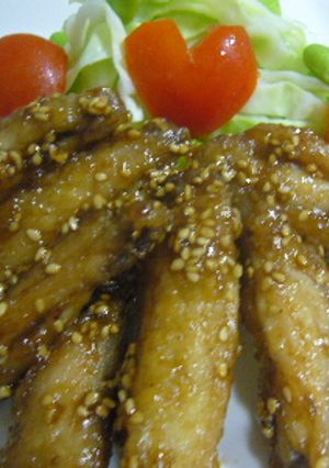 簡単おつまみ♪うまっ鶏ウイング揚-レシピのメイン写真