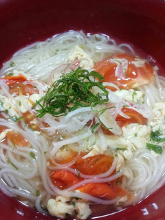 トマたまにゅうめん-レシピのメイン写真