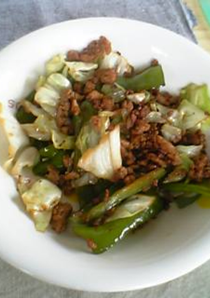 豚挽き肉の野菜炒め-レシピのメイン写真