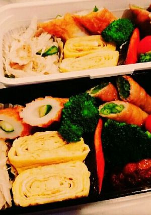 むぅ(合同練習)ひな(練習試合)の弁当-レシピのメイン写真