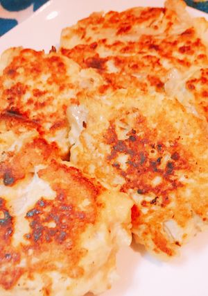 鶏ひき肉★簡単鶏ごぼうハンバーグ-レシピのメイン写真