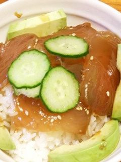 ゴマ風味のマグロ丼-レシピのメイン写真