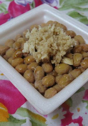 納豆に山わさび～ο～ο～οツ～ン！＾＾！-レシピのメイン写真