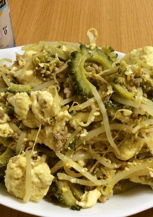 カレー風味のゴーヤチャンプル-レシピのメイン写真