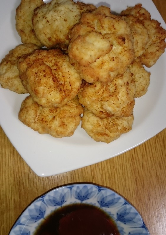 豆腐とささみの挽き肉で作るナゲット-レシピのメイン写真