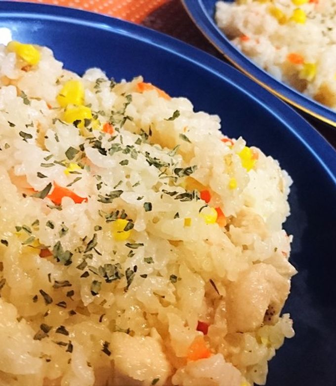 炊飯ジャー★簡単★コク旨【チキンピラフ】-レシピのメイン写真