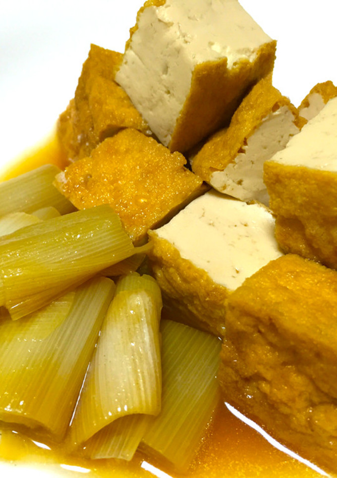 厚揚げと長ネギのうま煮-レシピのメイン写真