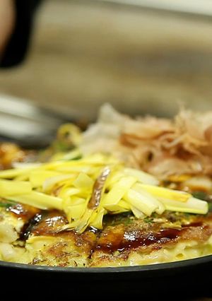 ニラオコ®(黄ニラが入ったお好み焼き）-レシピのメイン写真