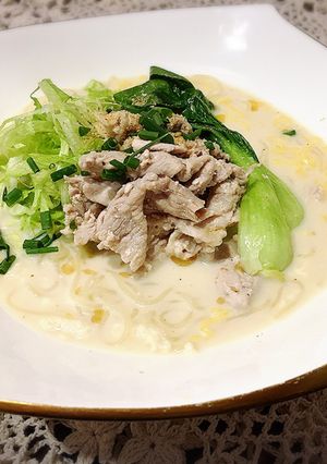 重曹と豆腐で、コクだし豚そうめん☆-レシピのメイン写真