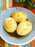 簡単激ウマ♡にんにくペッパーめんつゆ味玉