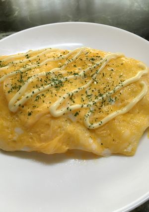 サッポロ一番しょうゆ味オムそば♪うまっ♡-レシピのメイン写真