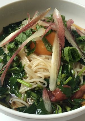 さっぱりモロヘイヤそーめん-レシピのメイン写真