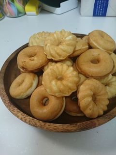 簡単!完熟バナナの焼きドーナツ-レシピのメイン写真