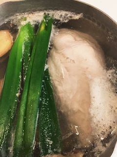 茹で鶏(記録用)-レシピのメイン写真